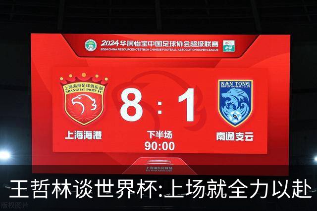 王哲林谈世界杯:上场就全力以赴 这是我的工作